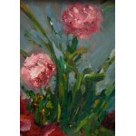 Jakub Zucker (1900 Radom - 1981 New York), Flowers in a white vase
