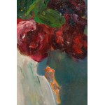 Jakub Zucker (1900 Radom - 1981 Nowy Jork), Kwiaty w białym wazonie