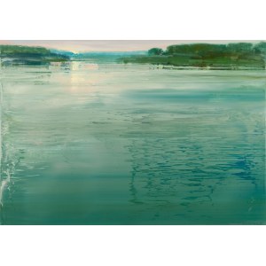 Jagoda Kaczmarczyk-Hudzik (ur. 1966, Kraków), Pejzaż wiślany XC/90, 2024