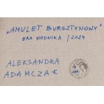 Aleksandra Adamczak (ur. 1980, Gostyń), Amulet bursztynowy z cyklu Era wodnika, 2024