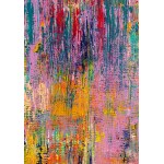 Gossia Zielaskowska (ur. 1983, Poznań), Color chaos storm - tryptyk, 2024