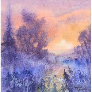 Agnieszka Pojedyńska, Pejzaż 40x40
