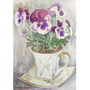 Agnieszka Pojedyńska, Pansies 40x30