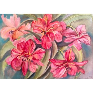 Barbara Młynik-Szilke, Flowers 30x40
