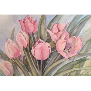 Barbara Młynik-Szilke, Tulips 30x40