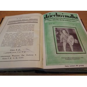 Bambino e madre - bisettimanale - Annuario 1931
