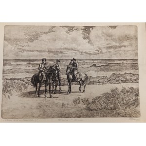 Żołnierze WOP na Mierzei Wiślanej - Stanisław Rolicz 1953 r.