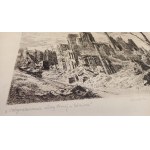 Odgruzowanie ulicy Piwnej w Gdańsku - Stanisław Rolicz 1950 r.