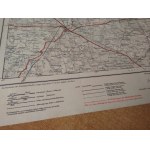 Kowel Kołki Lubieszów Wołyń stara mapa - koleje i telegrafy - 1912 r.
