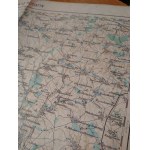 Husiatyn Kamieniec Podolski Kresy - stara mapa - 1915 r.