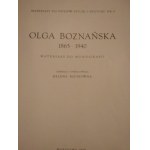 Olga Boznańska - materiały do monografii - Blumówna 1949 r.