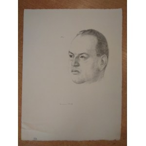 Portrét muža - Hermann Struck