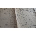 Plan Warszawy schemat odwodnienia 1933 r. /m.