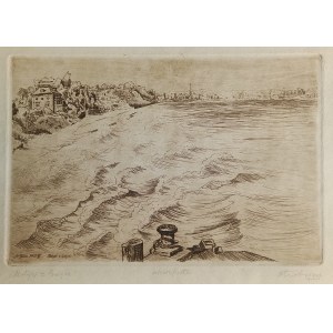 Motyw z Gdyni Gdynia - Stanisław Rolicz 1947 r. /S