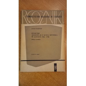 Stosunki Augusta II z kurią rzymską w latach 1704-1706 - Jacek Staszewski