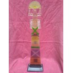 Strażniczka domowego ogniska - z cyklu Boginki - szkło - Magdalena i Andrzej Kucharscy 2006 r.