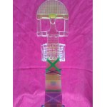 Strażniczka domowego ogniska - z cyklu Boginki - szkło - Magdalena i Andrzej Kucharscy 2006 r.