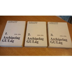 Archipelag Gułag - Aleksander Sołżenicyn / pierwsze polskie wydanie Paryż 1974-1978 /