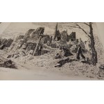 Odgruzowanie ulicy Piwnej w Gdańsku - Stanisław Rolicz 1950 r.