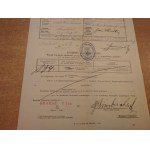 Pospolite Ruszenie Karta Legitymacyjna Kraków 1917 r.