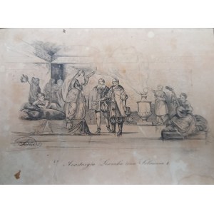 Anastazyia Lisowska żona Solimana I - Józef Swoboda 1840 r.