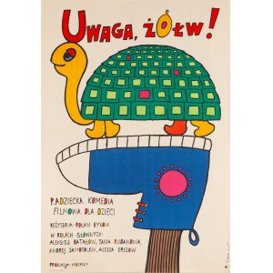 proj. BUTENKO Bohdan (1931-2019), Uwaga żółw, 1963