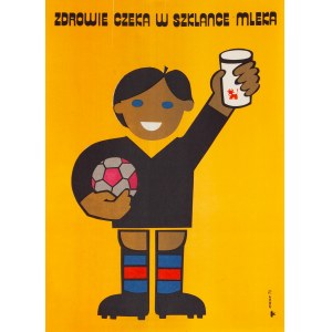proj. MANN Marek, Zdrowie czeka w szklance mleka, 1974