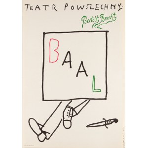 proj. TOMASZEWSKI Henryk (1914-2005), Baal, 1986