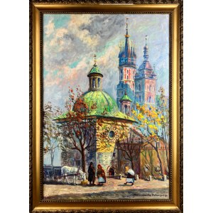 Janina ZAKRZEWSKA-MALISZEWSKA (1909 - 1982), Kościół Mariacki w Krakowie