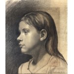 Anna BILIŃSKA-BOHDANOWICZ (1857-1893), Portret dziewczynki