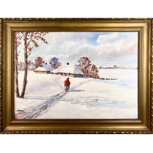 Ludwik REMER (1888 - 1979), Winter Landscape