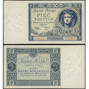 Poland, 5 gold, 2.01.1930