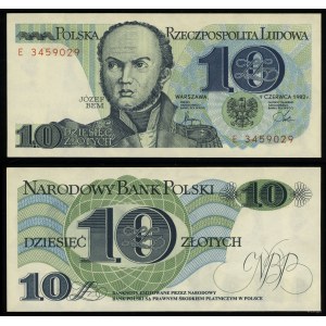 Poland, 10 zloty, 1.06.1982
