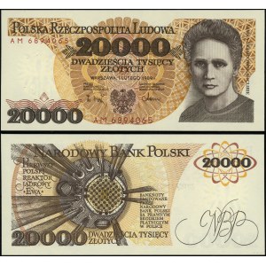 Poland, 20,000 zloty, 1.02.1989