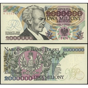 Poland, 2,000,000 zloty, 14.08.1992