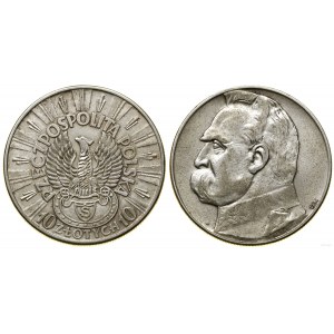 Poland, 10 zloty, 1934 S, Warsaw