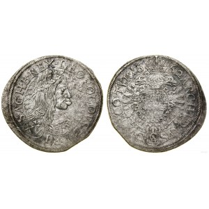 Austria, 15 krajcars, 1662 CA, Vienna