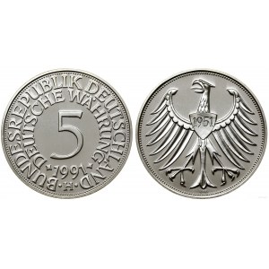 Niemcy, sztabka srebrna, 1991