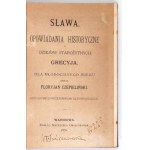 CZEPIELIŃSKI F. – Sława. Opowiadania historyczne z dziejów starożytnych...1874