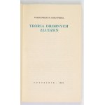 HOŁYÑSKA M. - Theory of minor illusions. Circ. proj. by M. Stachurski