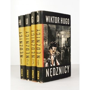 HUGO Wiktor - The wretched. Vol. 1-4. cover and circumference designed by A. Stefanowski