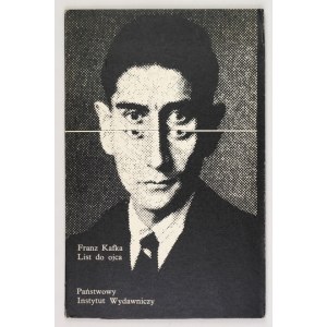 KAFKA Franz - Letter to the father. Warsaw 1979; PIW. 16d, pp. 58, [2]. Brochure.