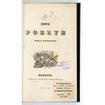 [LIBERÓWNA Anna] – Nowe poezye Anny L. Krakowianki [krypt.]. 1846