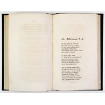[LIBERÓWNA Anna] – Nowe poezye Anny L. Krakowianki [krypt.]. 1846