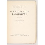 MANN Thomas - Historje Jakóbowe. 1934