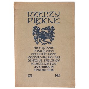 RZECZY Piękne. R. 1, nr 2. 1918