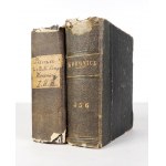 WORONICZ Jan Paweł - Pisma. Tomik 1-6 (w 2 wol.). Kraków 1832-1833. Nakł. J. Czecha. 16, s. [4], XVIII, 211, [4]; [4]...