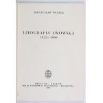 OPAŁEK Mieczysław - Litografia lwowska 1822-1860. Wrocław-Kraków 1958. Ossolineum. 8, s. 107, [1]....
