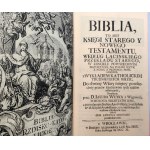 [Biblia Jakuba Wujka] Biblia to jest Księgi Starego i Nowego Testamentu - Wrocław 1740 [ II pełne wydanie]