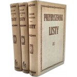 Przybyszewski S. - Listy, komplet T.I-III, Warszawa 1937 [ Oprawa Franciszek Radziszewski]